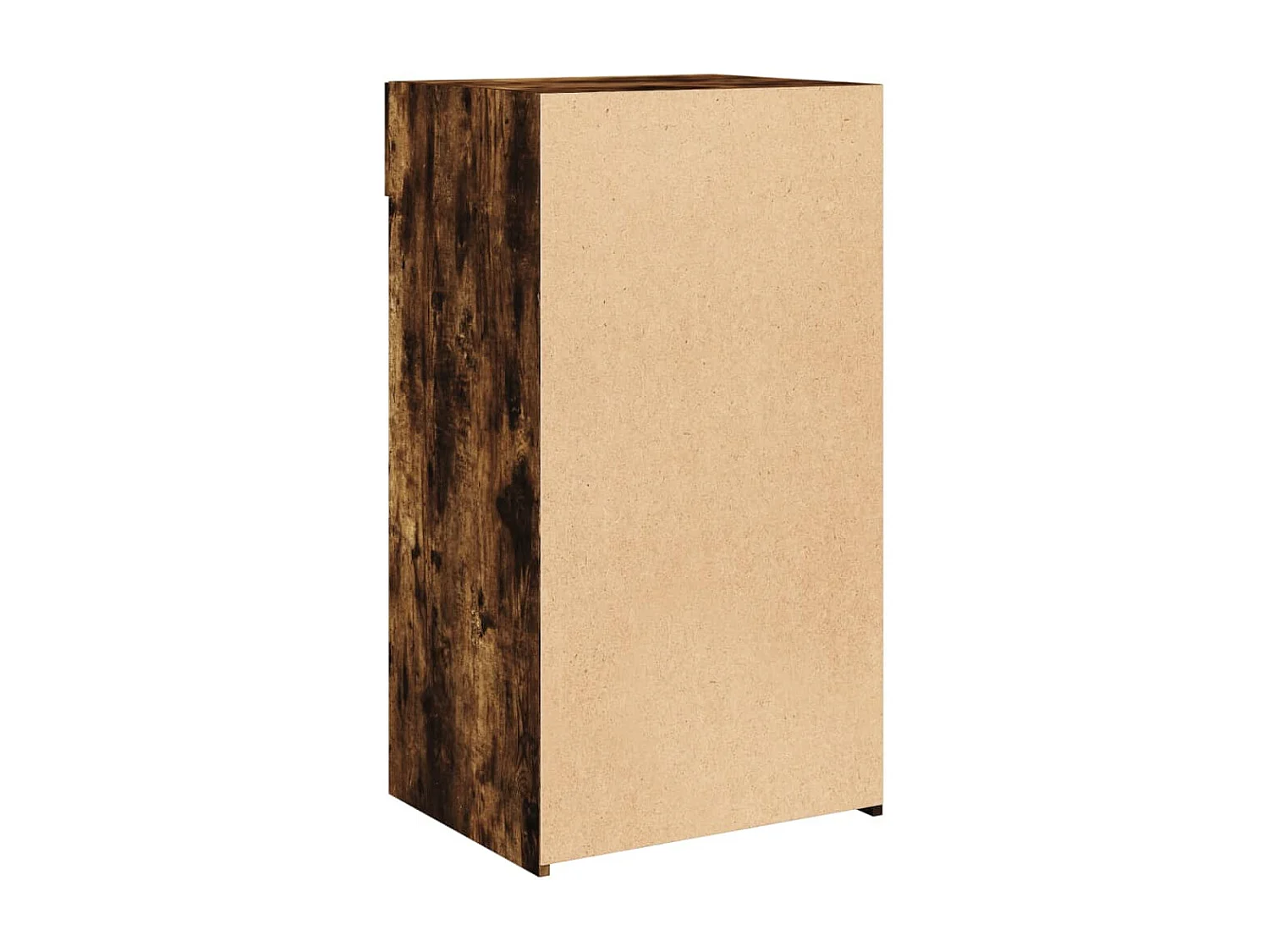 Buffet chêne fumé 50x42,5x93 cm bois d'ingénierie