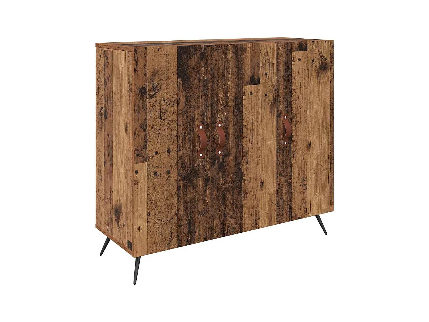 Buffet Marron 90 x 34 x 80 cm Bois d'ingénierie