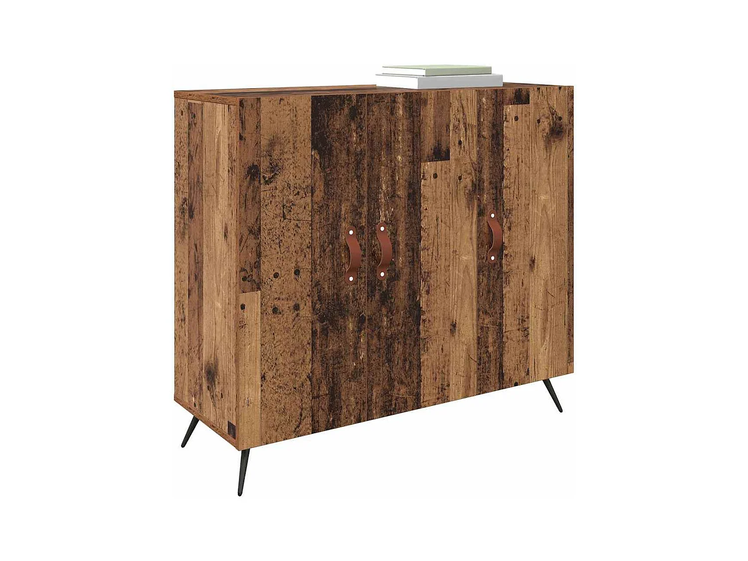 Buffet Marron 90 x 34 x 80 cm Bois d'ingénierie