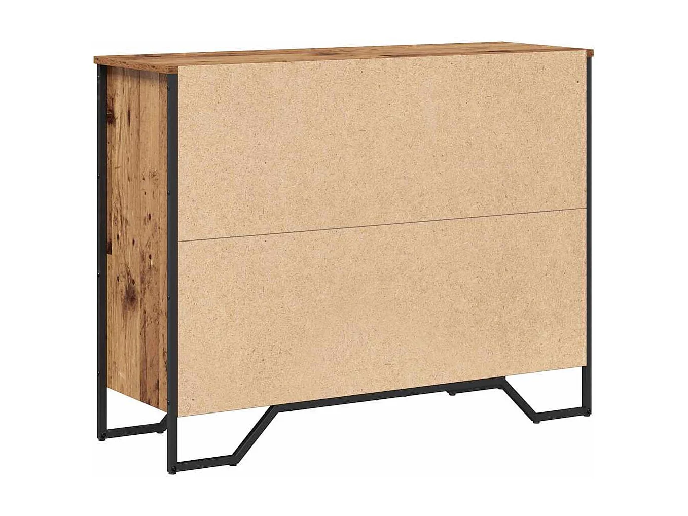 Buffet Bois ancien 97 x 32.5 x 74.5 cm Bois d'ingénierie