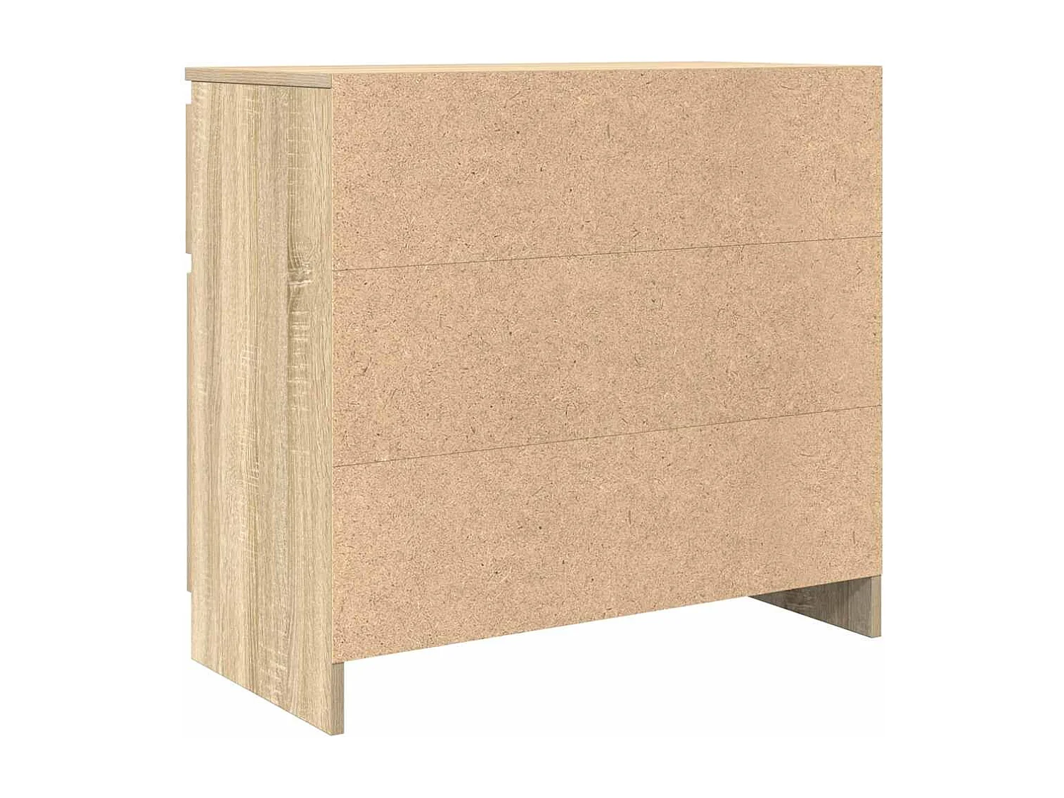 Buffet avec tiroir chêne sonoma 71x35x65 cm bois d'ingénierie