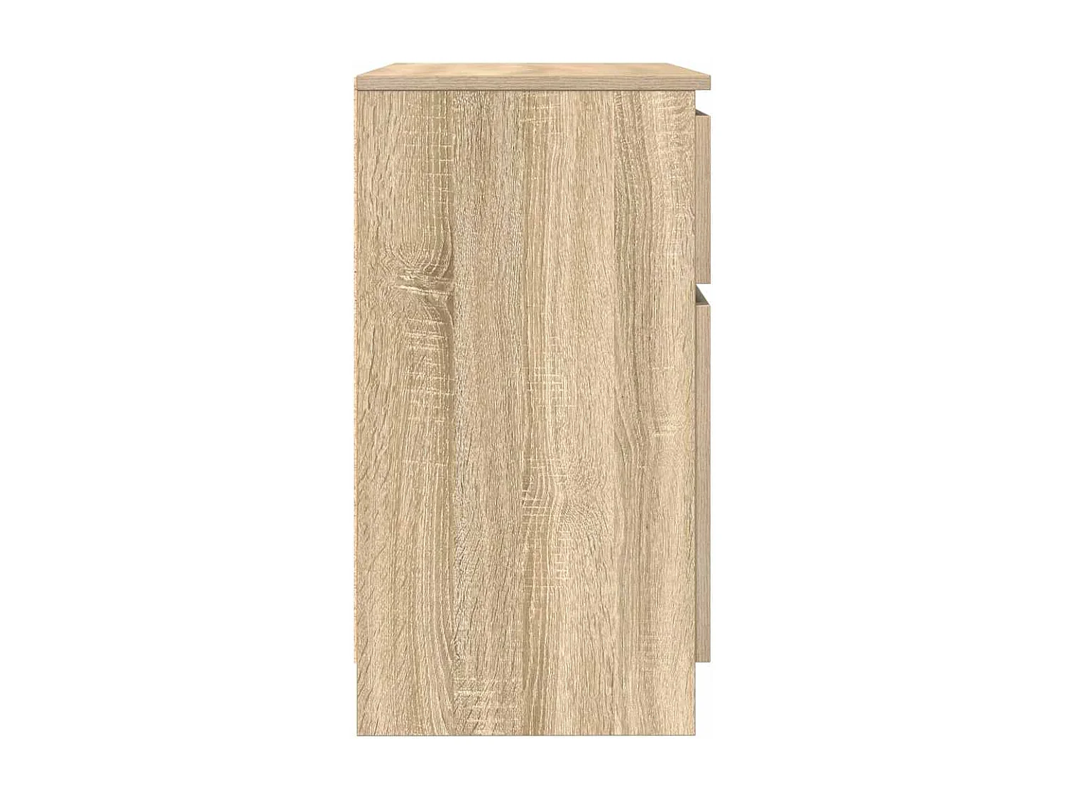 Dressoir met lade 71x35x65 cm spaanplaat sonoma eikenkleurig