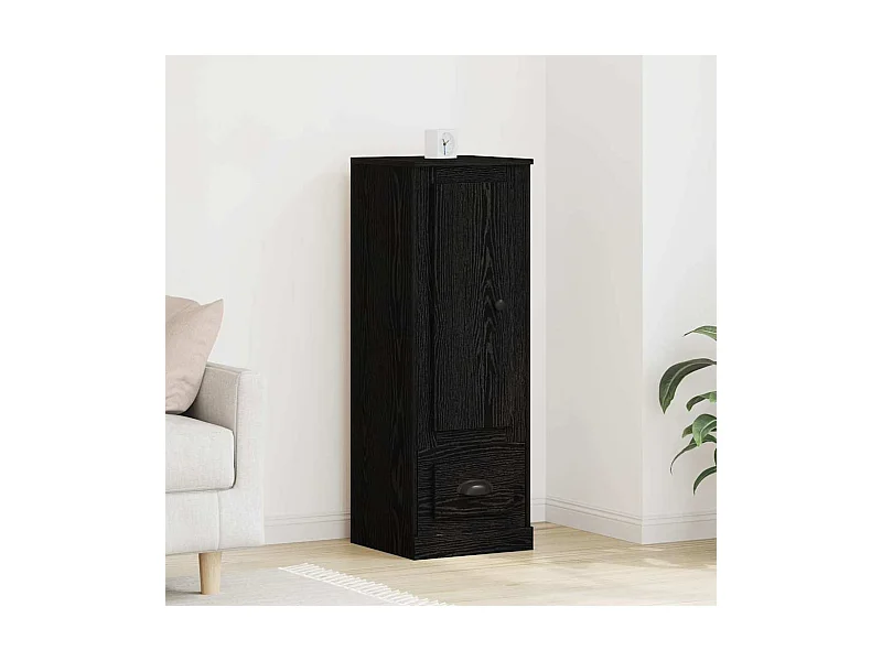 Highboard Negro Roble Roble Negro 36 x 35.5 x 103.5 cm