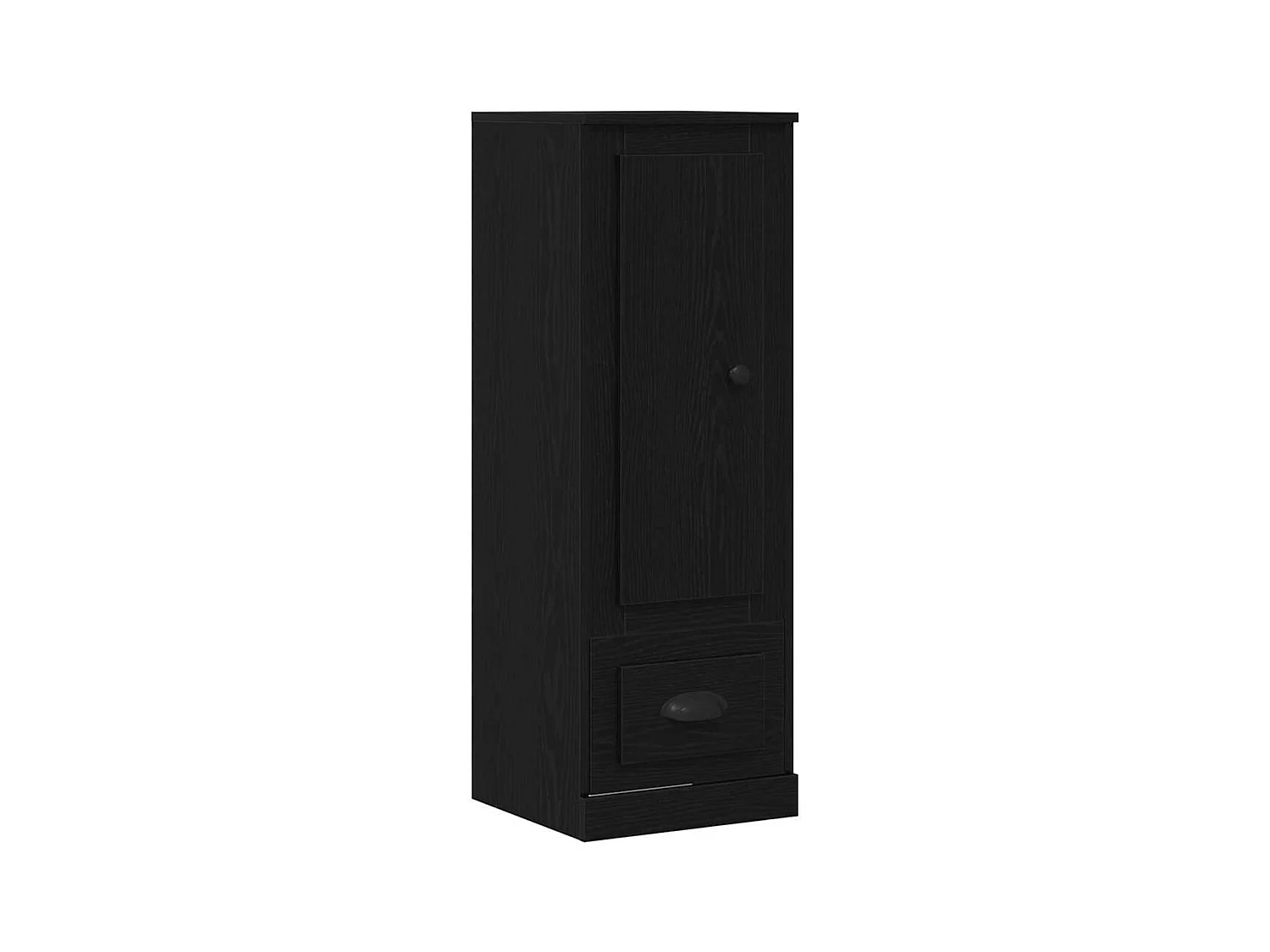 Buffet Noir Chêne avec tiroir Chêne noir 36 x 35.5 x 103.5 cm