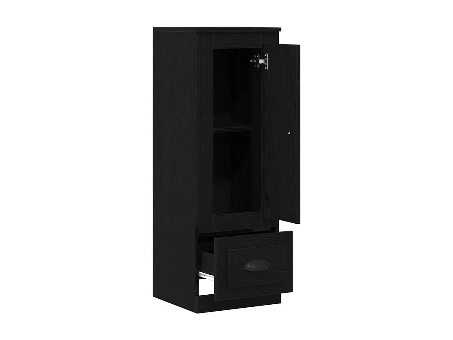 Highboard Negro Roble Roble Negro 36 x 35.5 x 103.5 cm