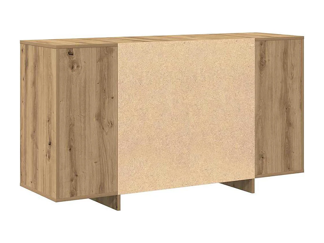 Buffet carvalho artisiano 135 x 41 x 69 cm Madeira processada