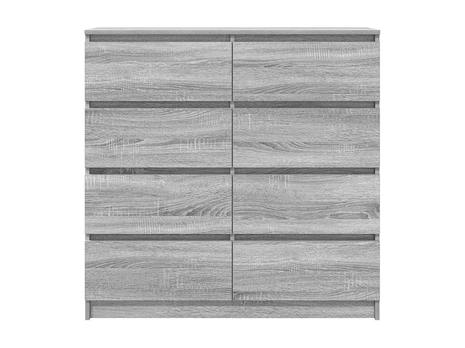 Buffet sonoma gris 100x35x99 cm bois d'ingénierie