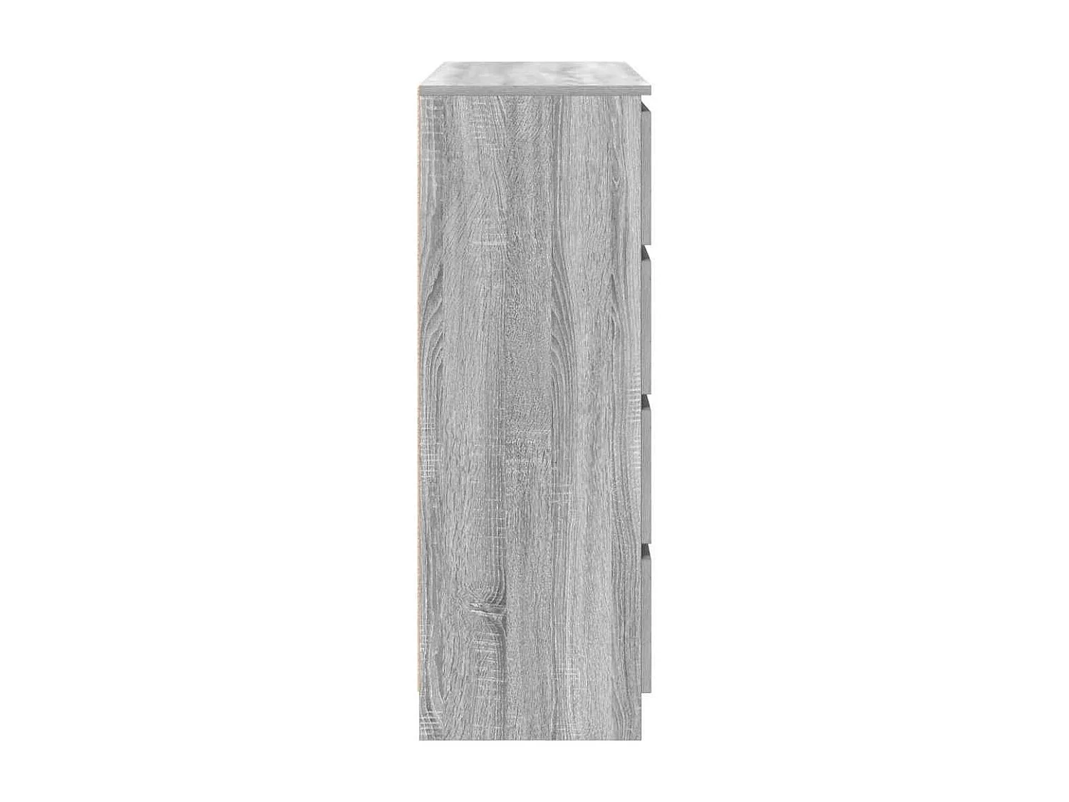 Buffet sonoma gris 100x35x99 cm bois d'ingénierie