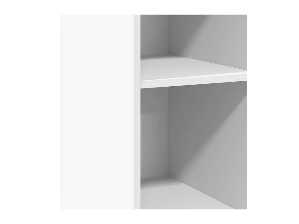 Buffet blanc 30x41x93 cm bois d'ingénierie