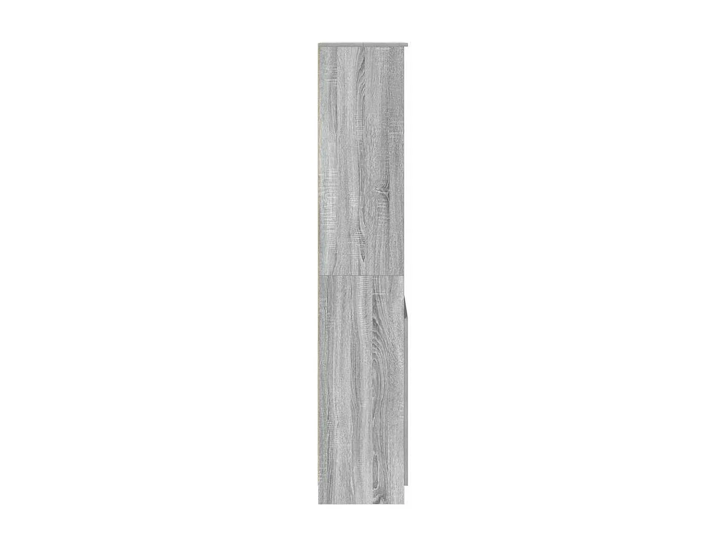 Buffet haut sonoma gris 50x35x180 cm bois d'ingénierie