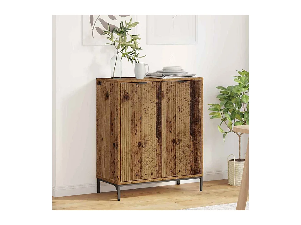 Vitrina Madera vieja 69.5 x 33 x 82 cm Madera contrachapada