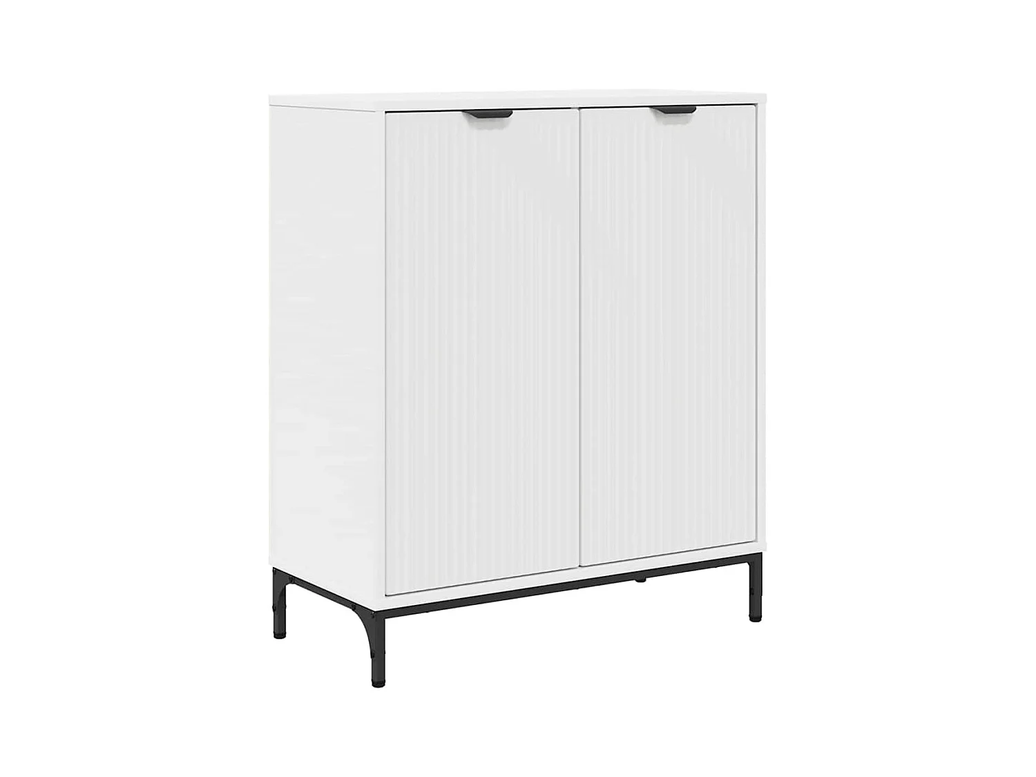 Buffet Blanc 69,5 x 33 x 82 cm Bois d'ingénierie