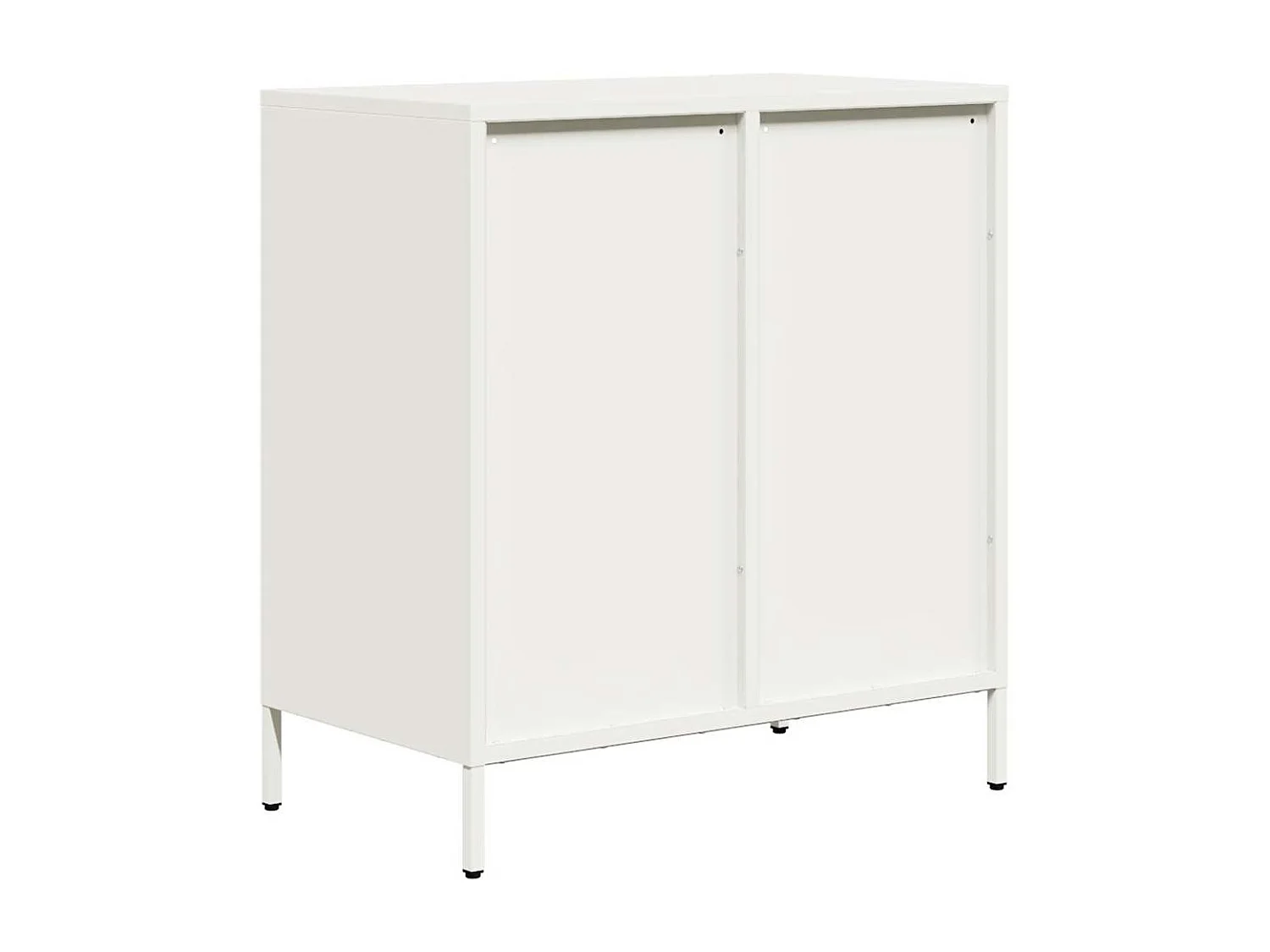 Buffet blanc 68x39x73,5 cm acier laminé à froid