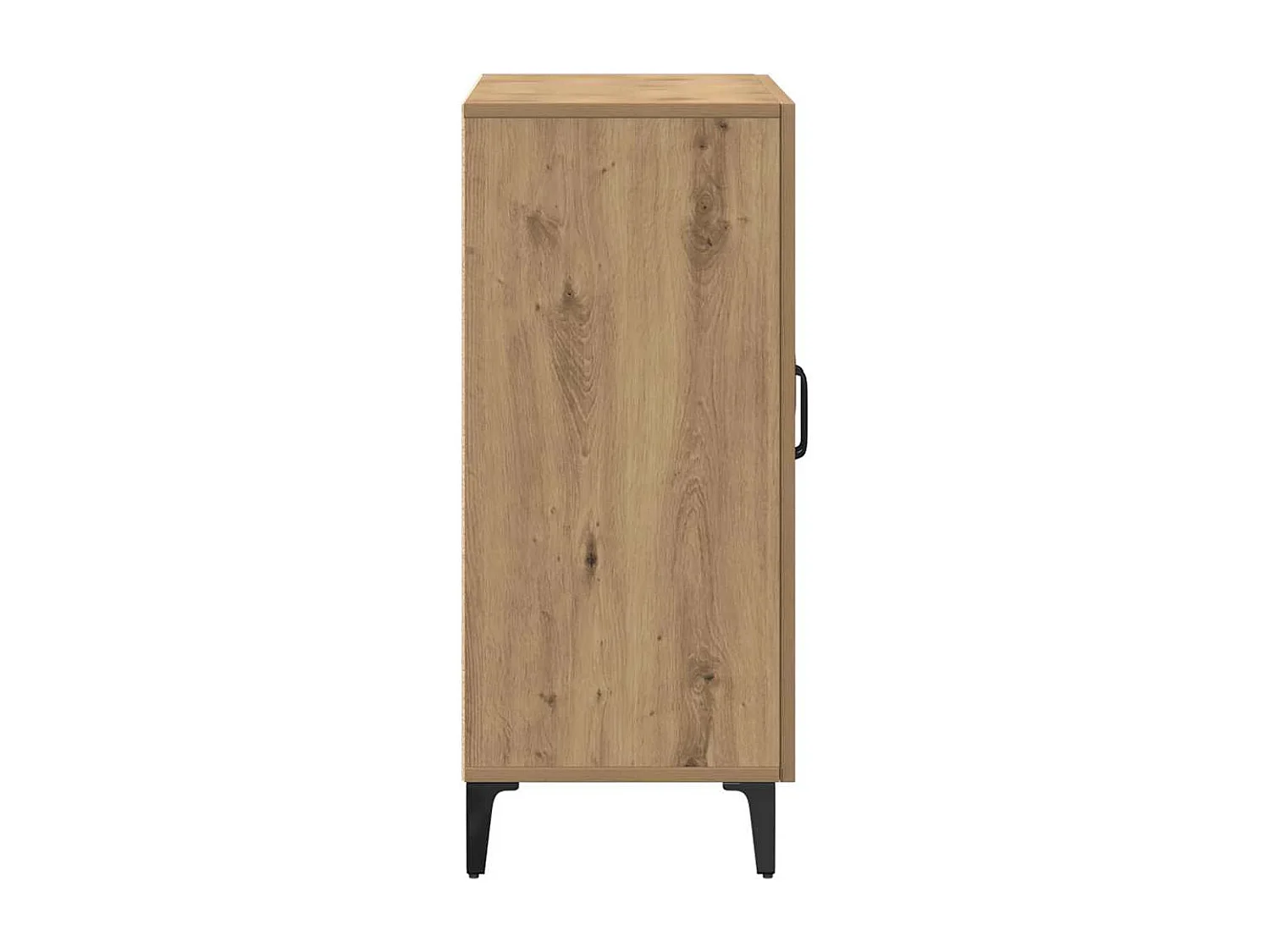 Aparador de madera de ingeniería roble artisan 90x34x80 cm