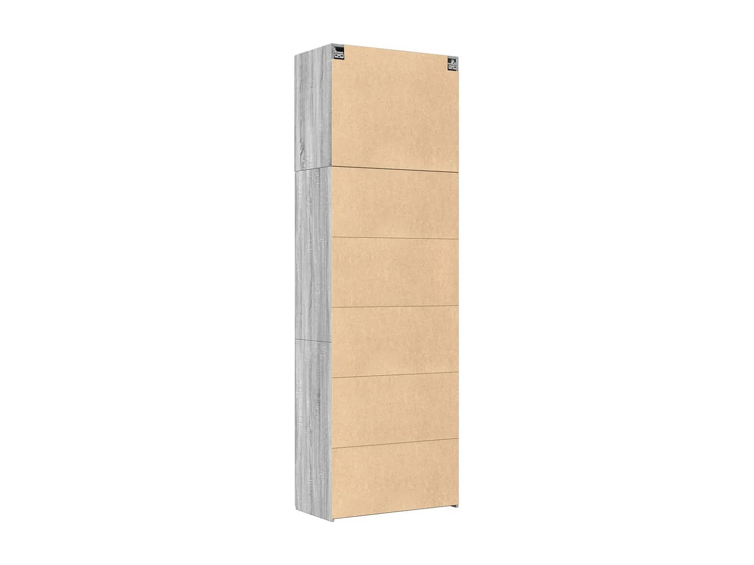 Buffet haut sonoma gris 80x42,5x249 cm bois d'ingénierie