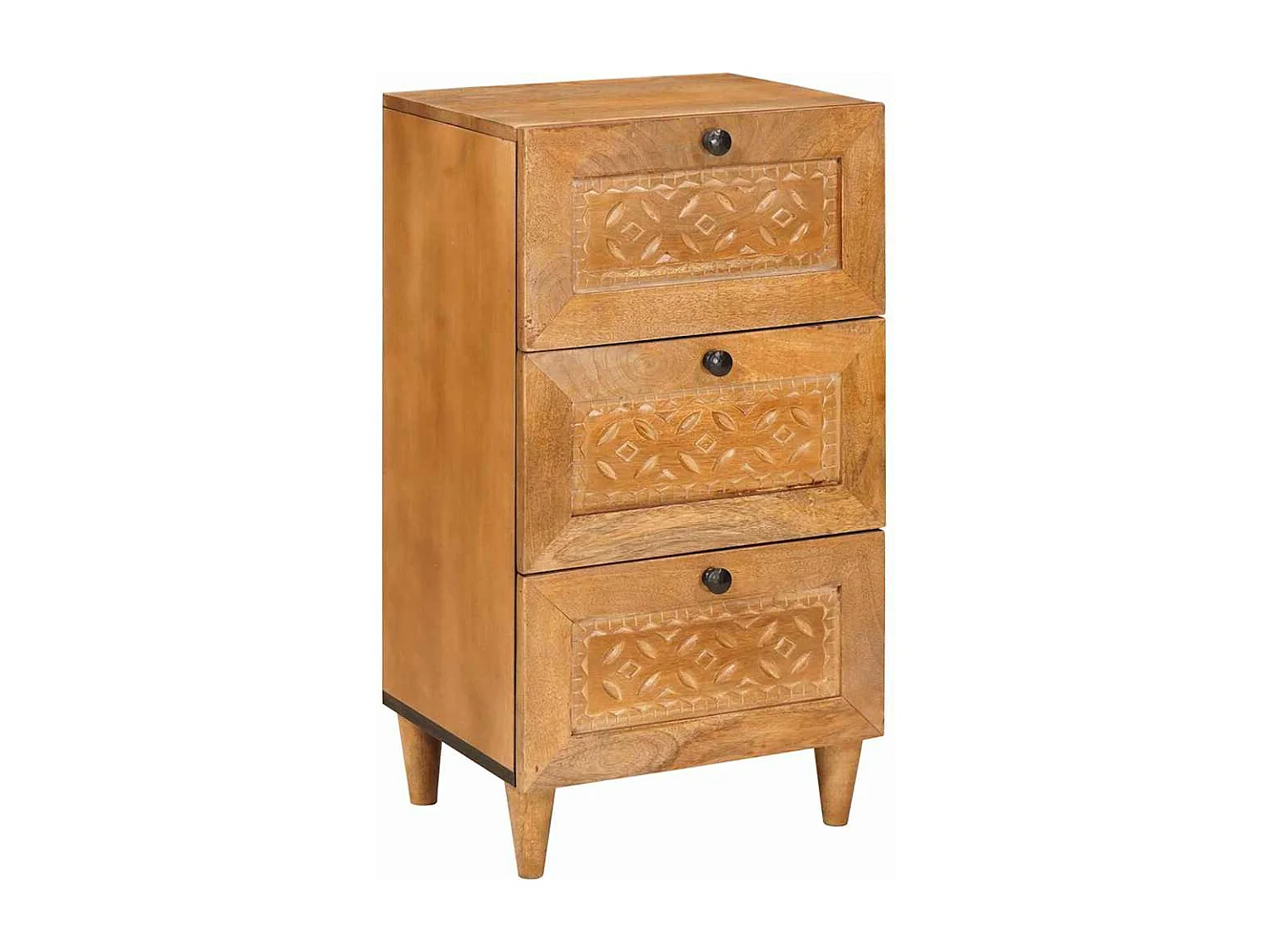 Buffet avec tiroir Marron clair 33,5 x 40 x 75 cm