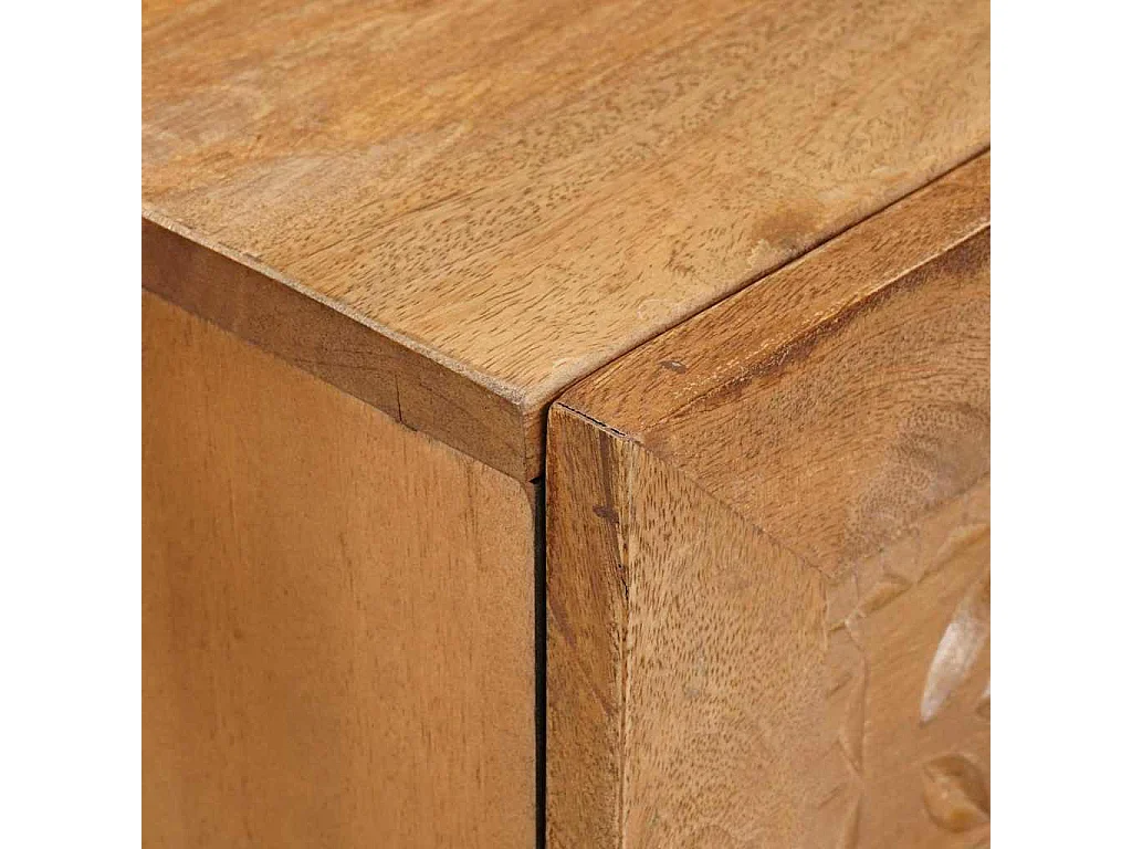 Buffet avec tiroir Marron clair 33,5 x 40 x 75 cm