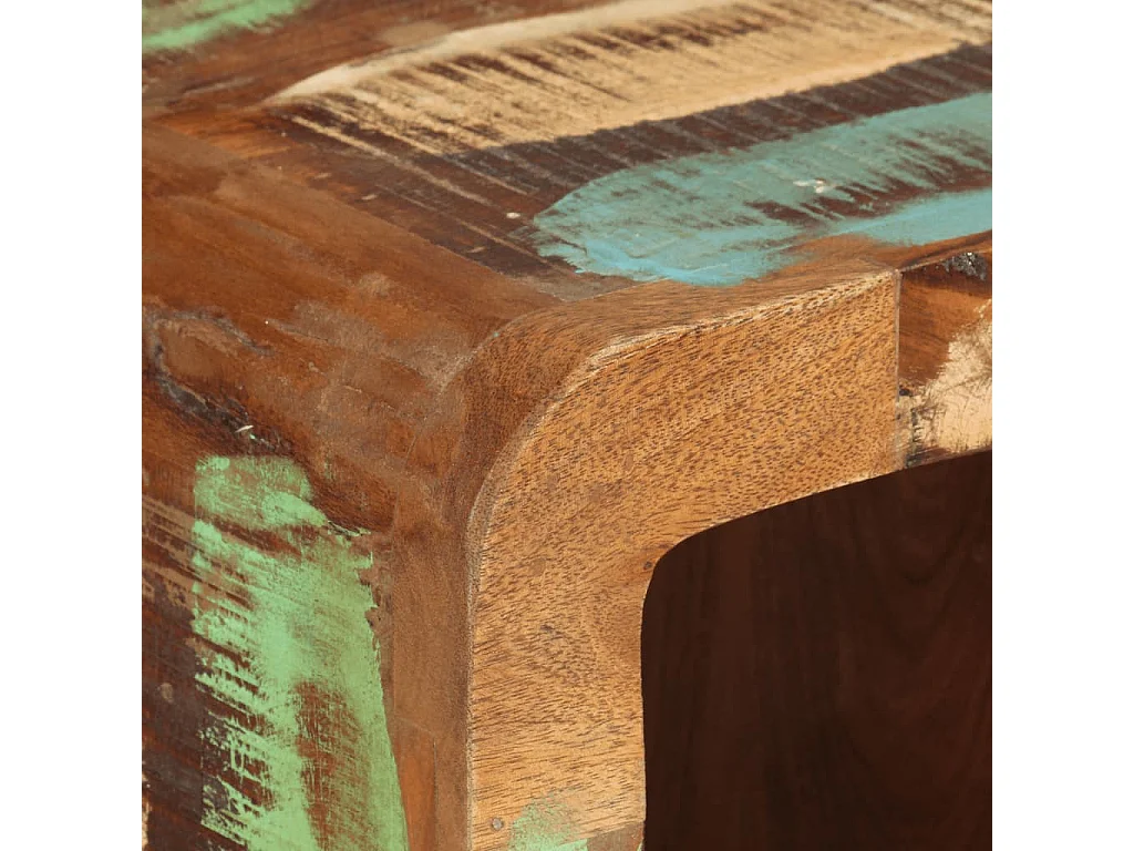 Buffet 55x30x80 cm bois massif de récupération