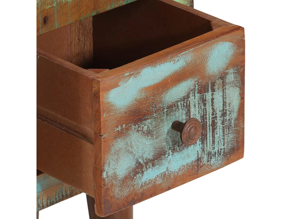 Buffet 55x30x80 cm bois massif de récupération