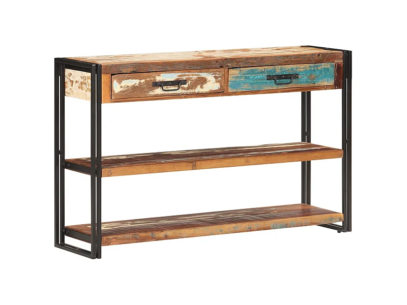 Buffet 120x30x75 cm Bois de récupération solide