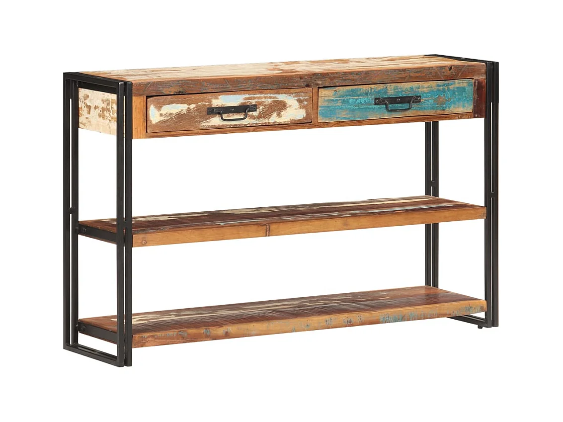 Buffet 120x30x75 cm Bois de récupération solide