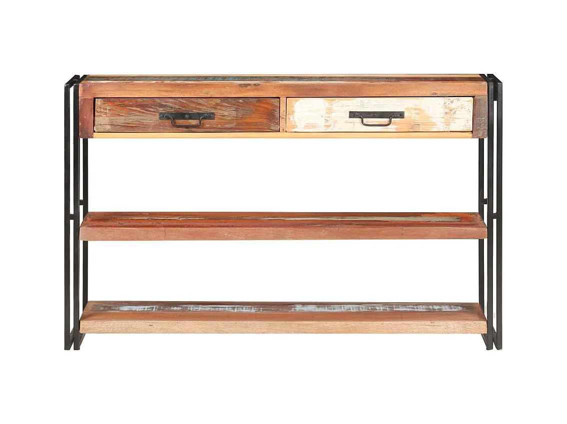 Buffet 120x30x75 cm Bois de récupération solide