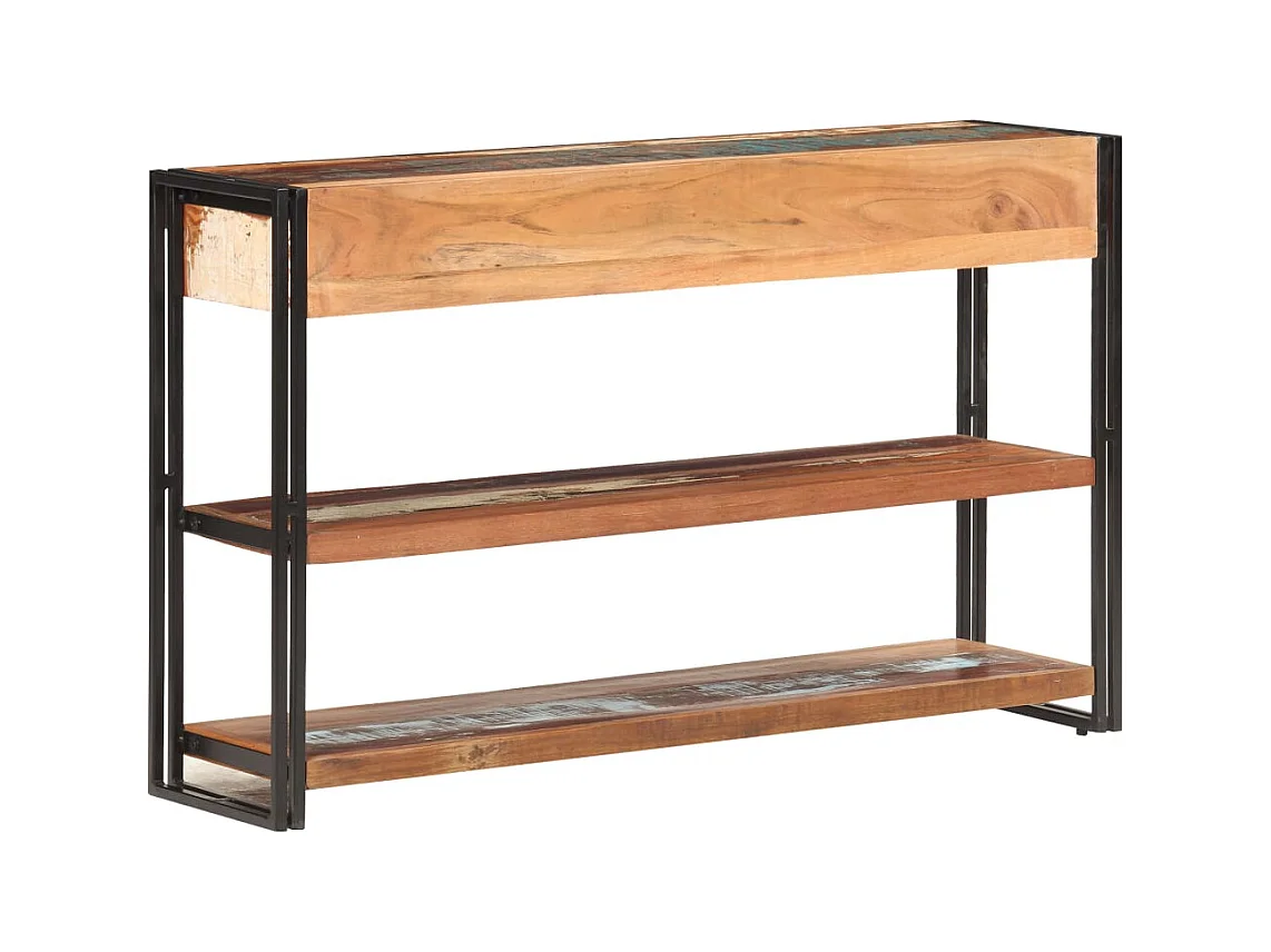 Buffet 120x30x75 cm Bois de récupération solide