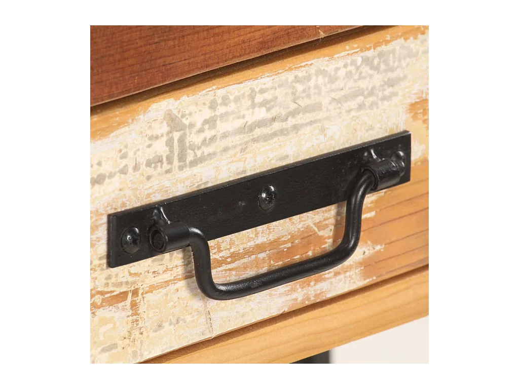 Buffet 120x30x75 cm Bois de récupération solide