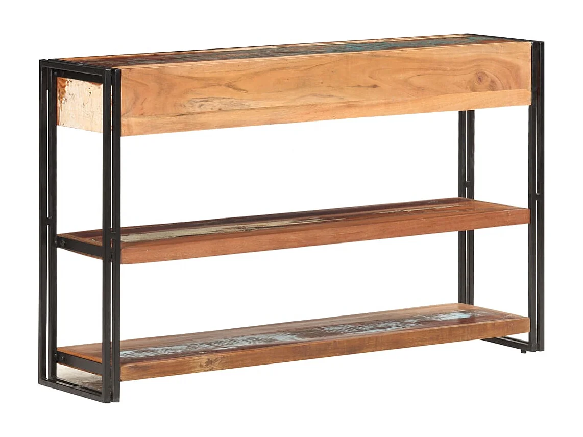 Buffet 120x30x75 cm Bois de récupération solide
