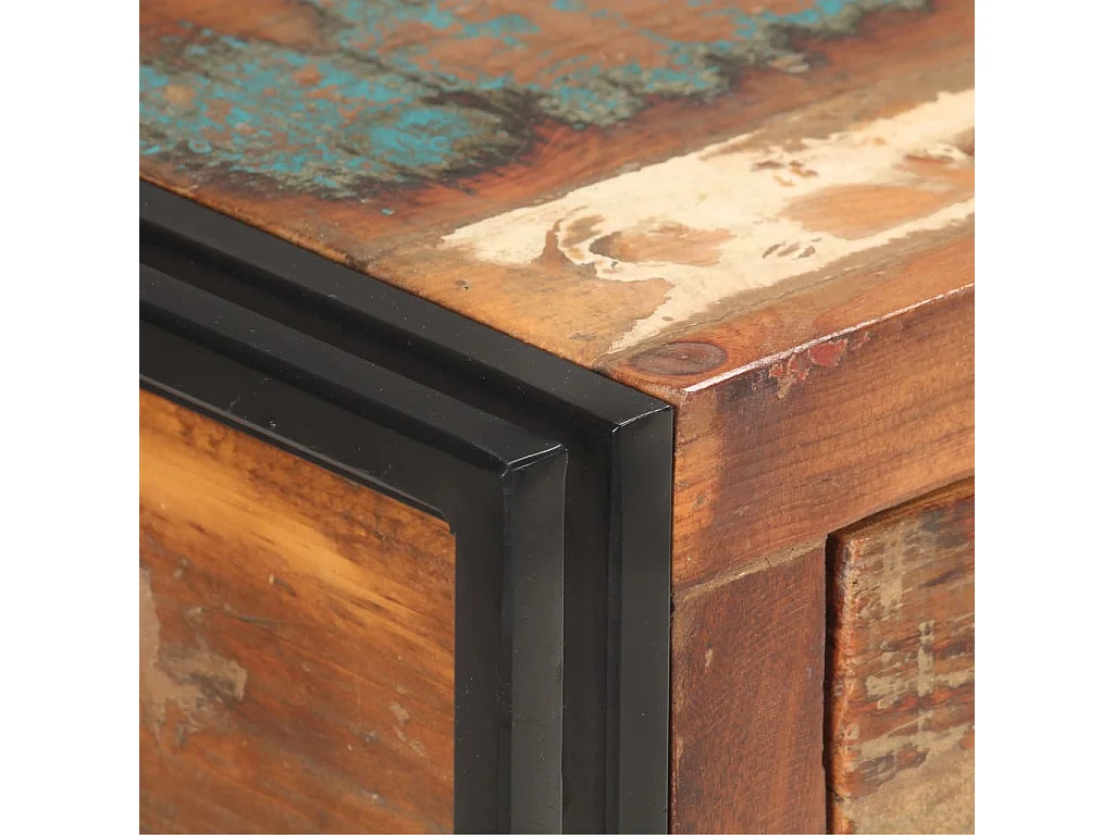 Buffet 120x30x75 cm Bois de récupération solide