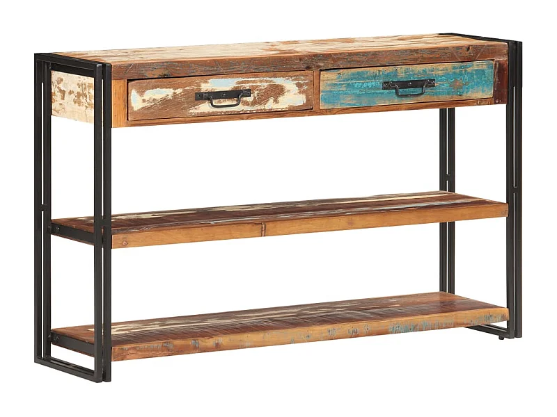 Buffet 120x30x75 cm Bois de récupération solide