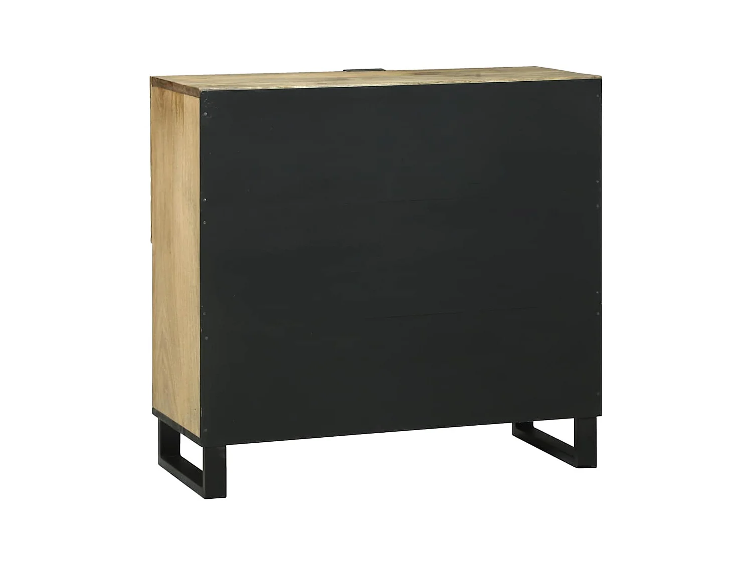 Buffet Marron 80 x 33 x 75 cm bois de manguier massif