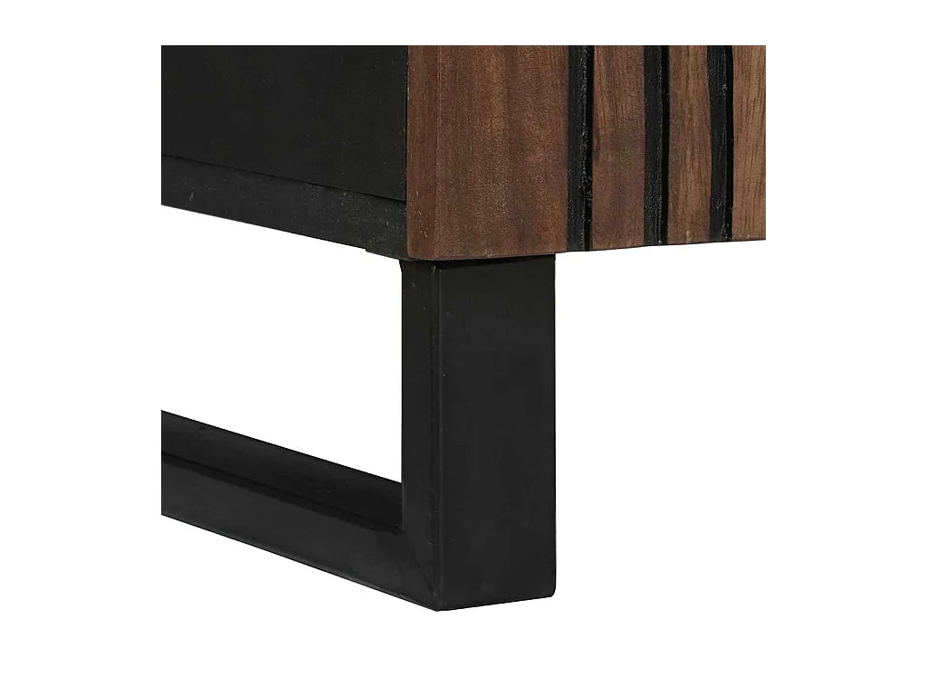 Buffet Marron 60 x 33 x 75 cm bois de manguier massif