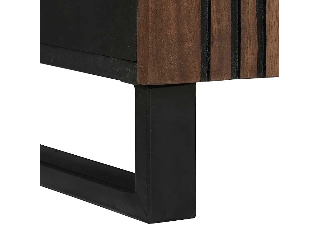 Buffet Marron 60 x 33 x 75 cm bois de manguier massif