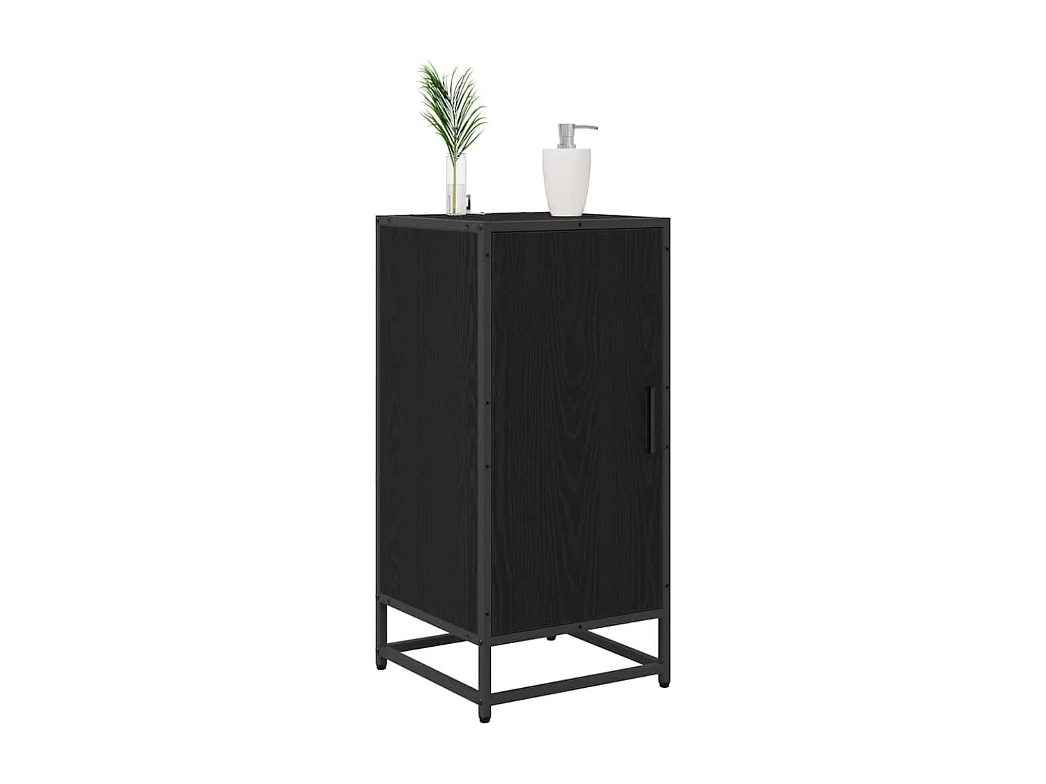 Buffet Chêne noir 35 x 35,5 x 76 cm Bois d'ingénierie
