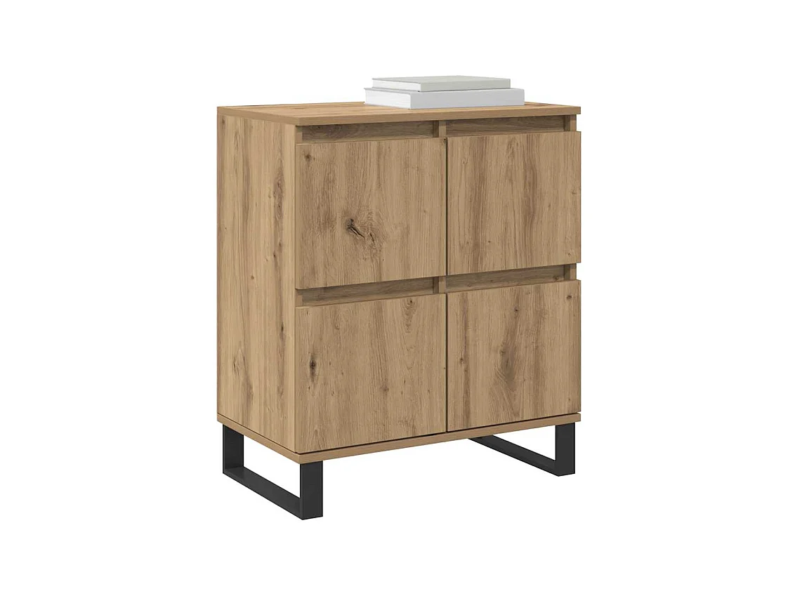 Buffets 3 pièces chêne artisanal 180 x 35 x 70 cm