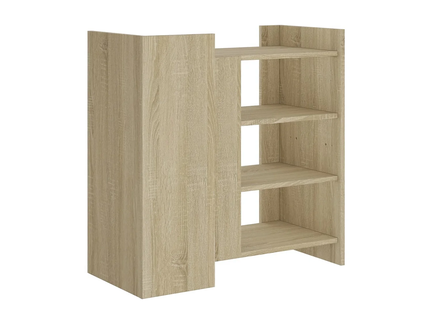 Buffet chêne sonoma 73,5x35x75 cm bois d'ingénierie
