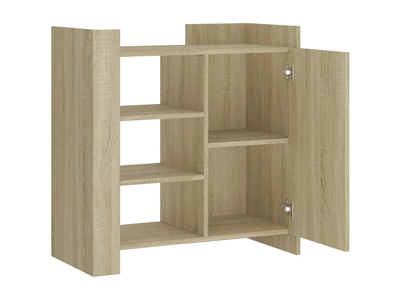 Buffet chêne sonoma 73,5x35x75 cm bois d'ingénierie