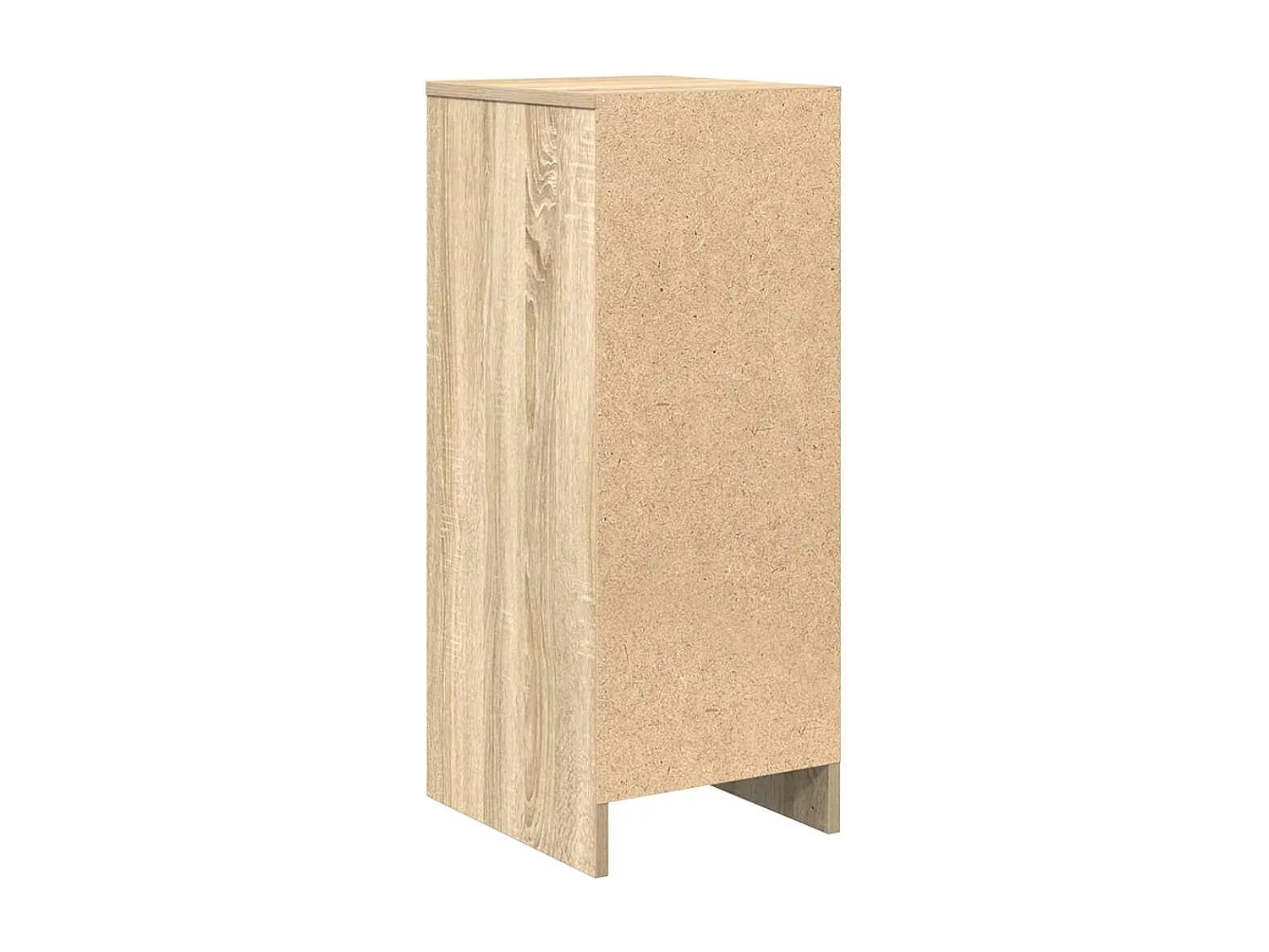 Buffet chêne sonoma 29,5x34x76 cm bois d'ingénierie