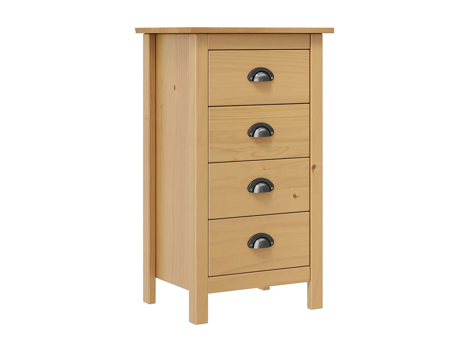 Buffet Hill 46x35x80 cm Bois de pin solide