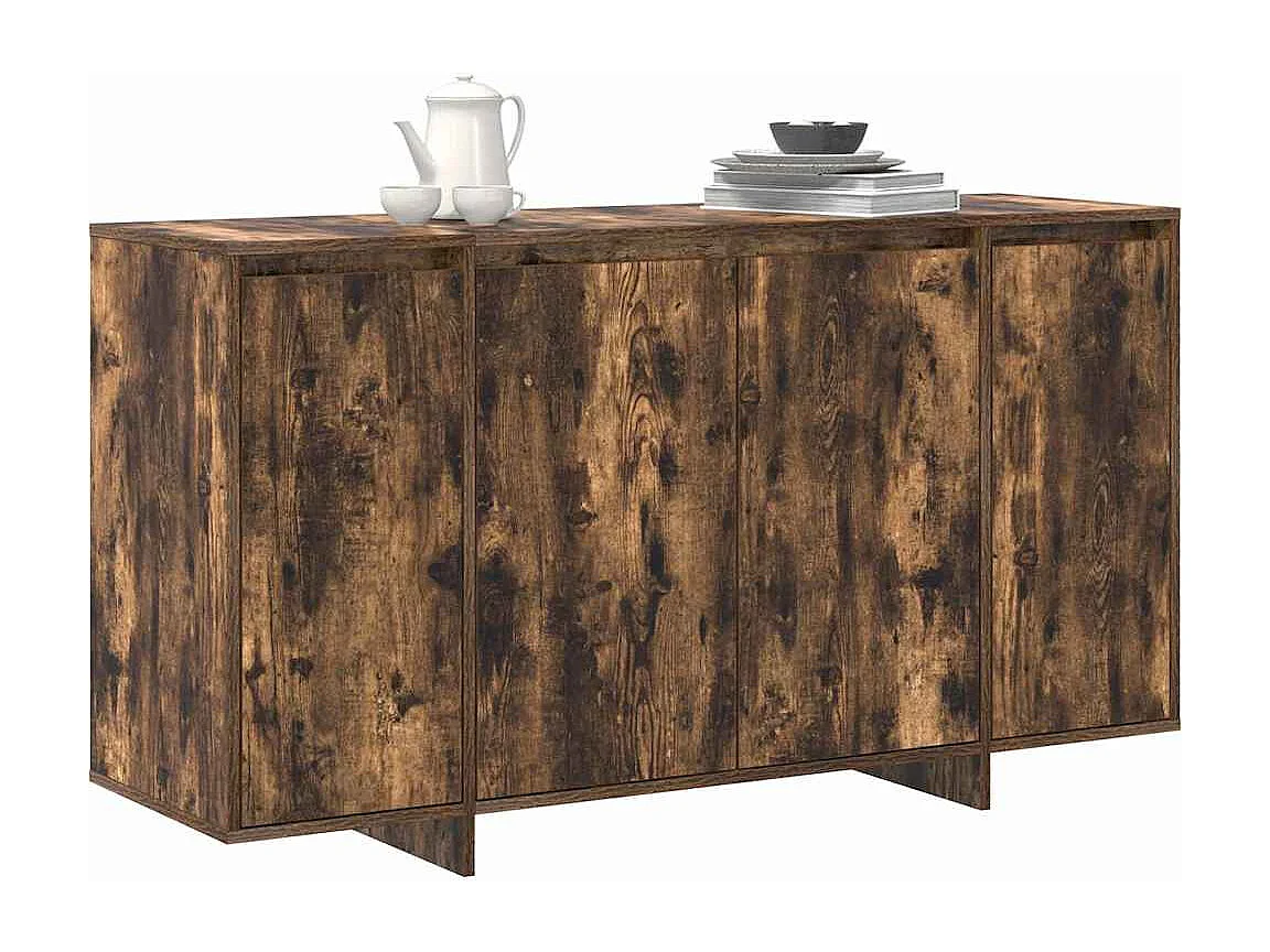 Buffet Carvalho fumado 135 x 41 x 69 cm Madeira processada