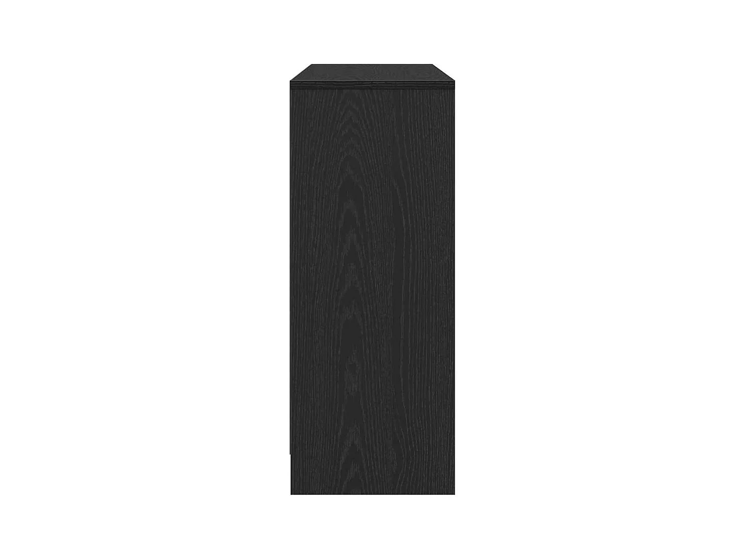 Buffet Noir 102 x 33 x 75 cm Bois d'ingénierie