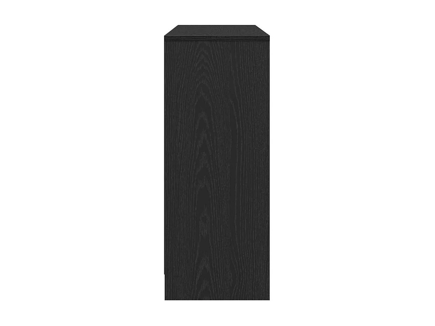 Buffet Noir 102 x 33 x 75 cm Bois d'ingénierie