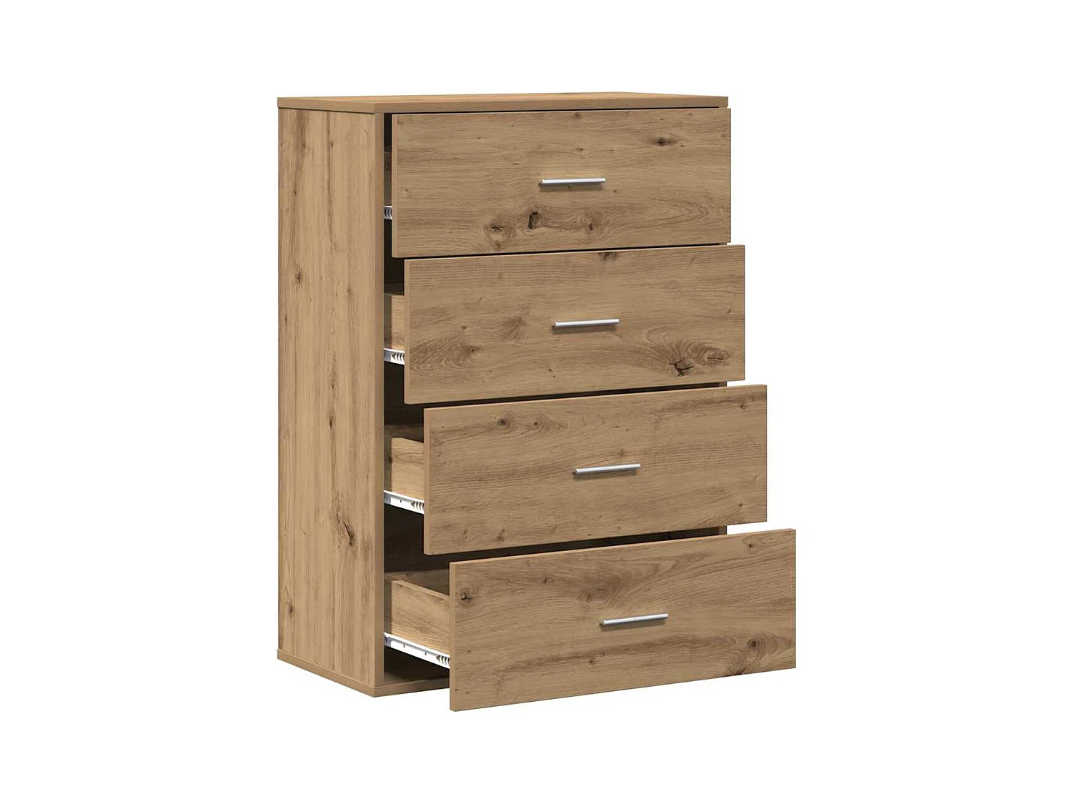 Buffet chêne artisanal 60 x 31 x 84 cm Bois d'ingénierie