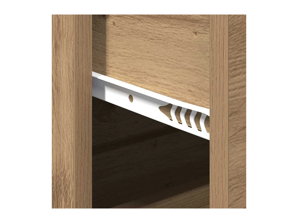 Buffet chêne artisanal 60 x 31 x 84 cm Bois d'ingénierie