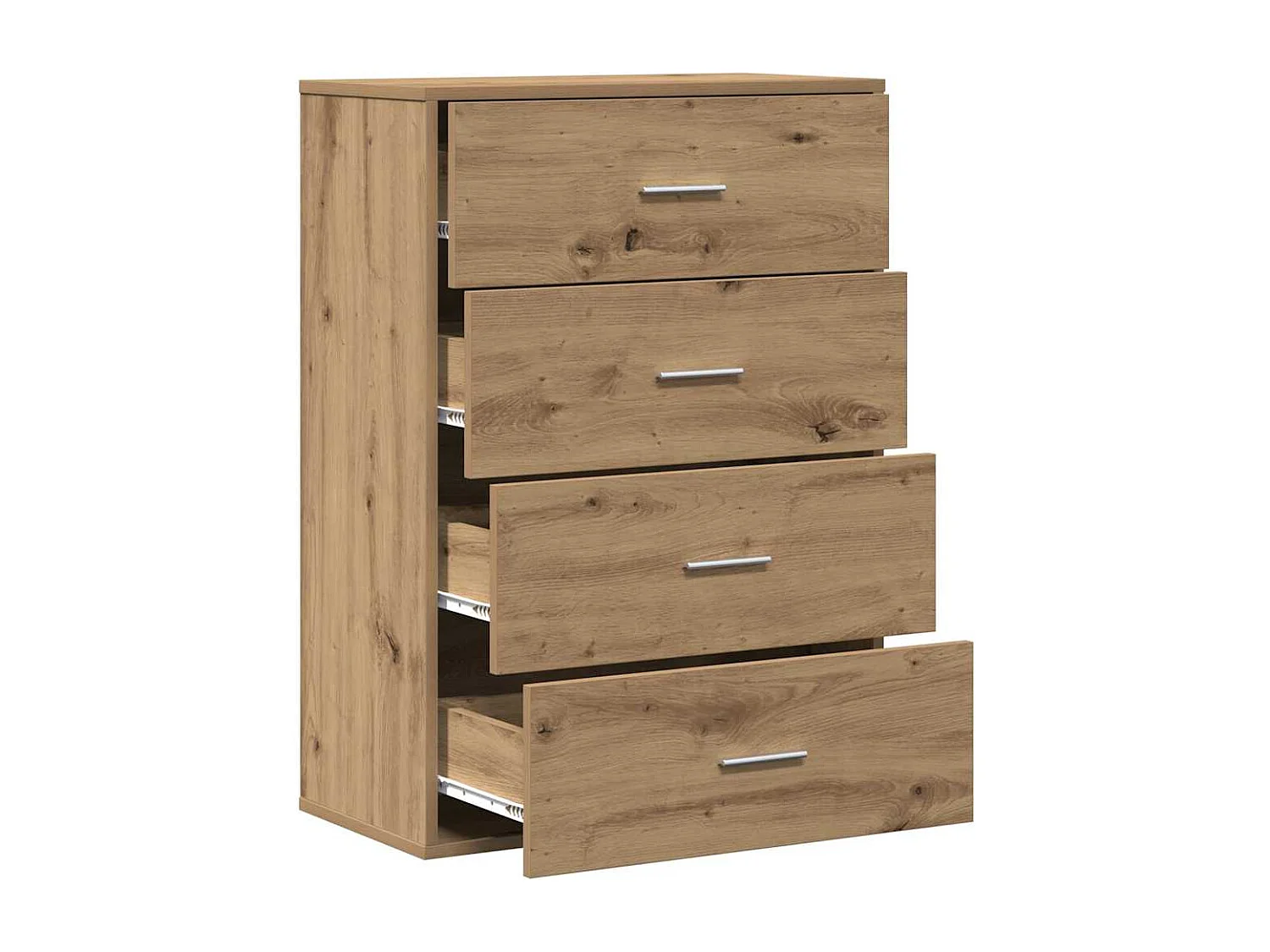 Vitrina Roble artisan 60 x 31 x 84 cm Madera contrachapada