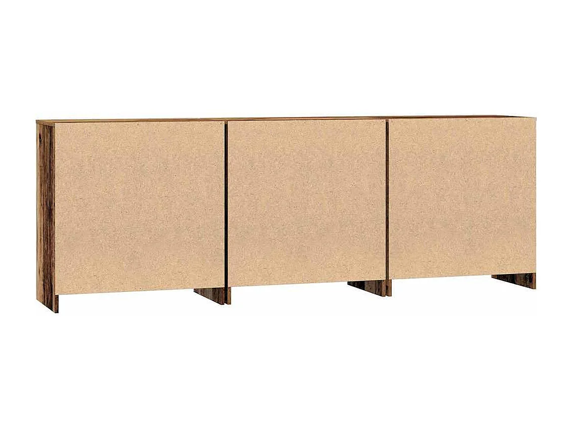 Buffets 3 pièces Bois ancien 70 x 41 x 75 cm Bois d'ingénierie