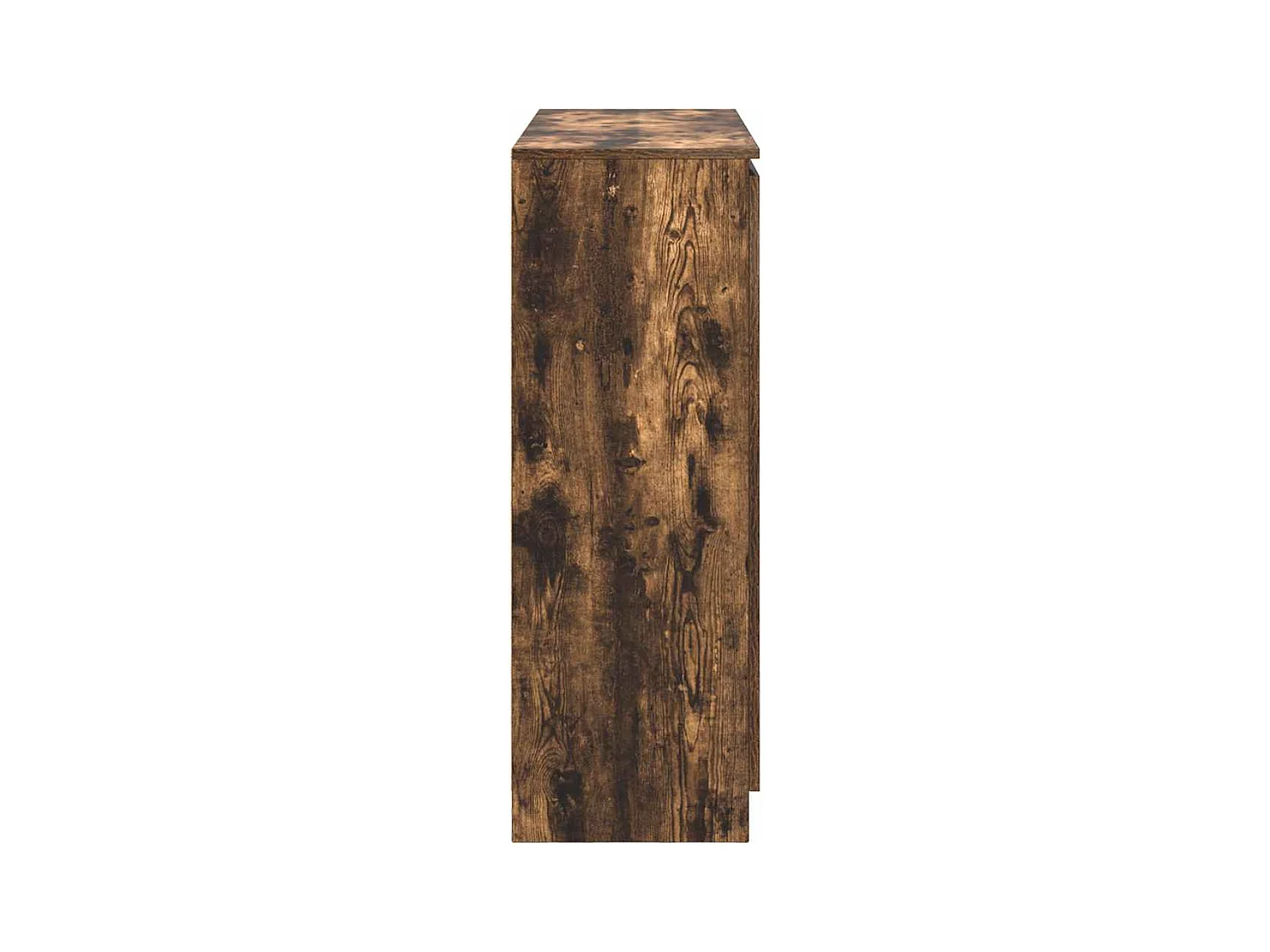 Buffet avec tiroirs chêne fumé 100,5x35x98,5 cm bois ingénierie