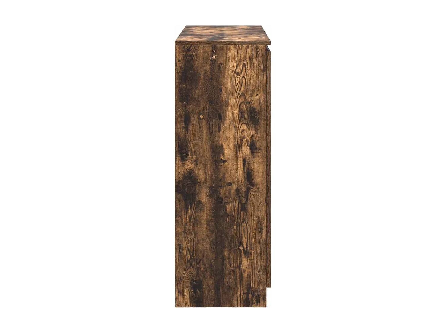 Buffet avec tiroirs chêne fumé 100,5x35x98,5 cm bois ingénierie
