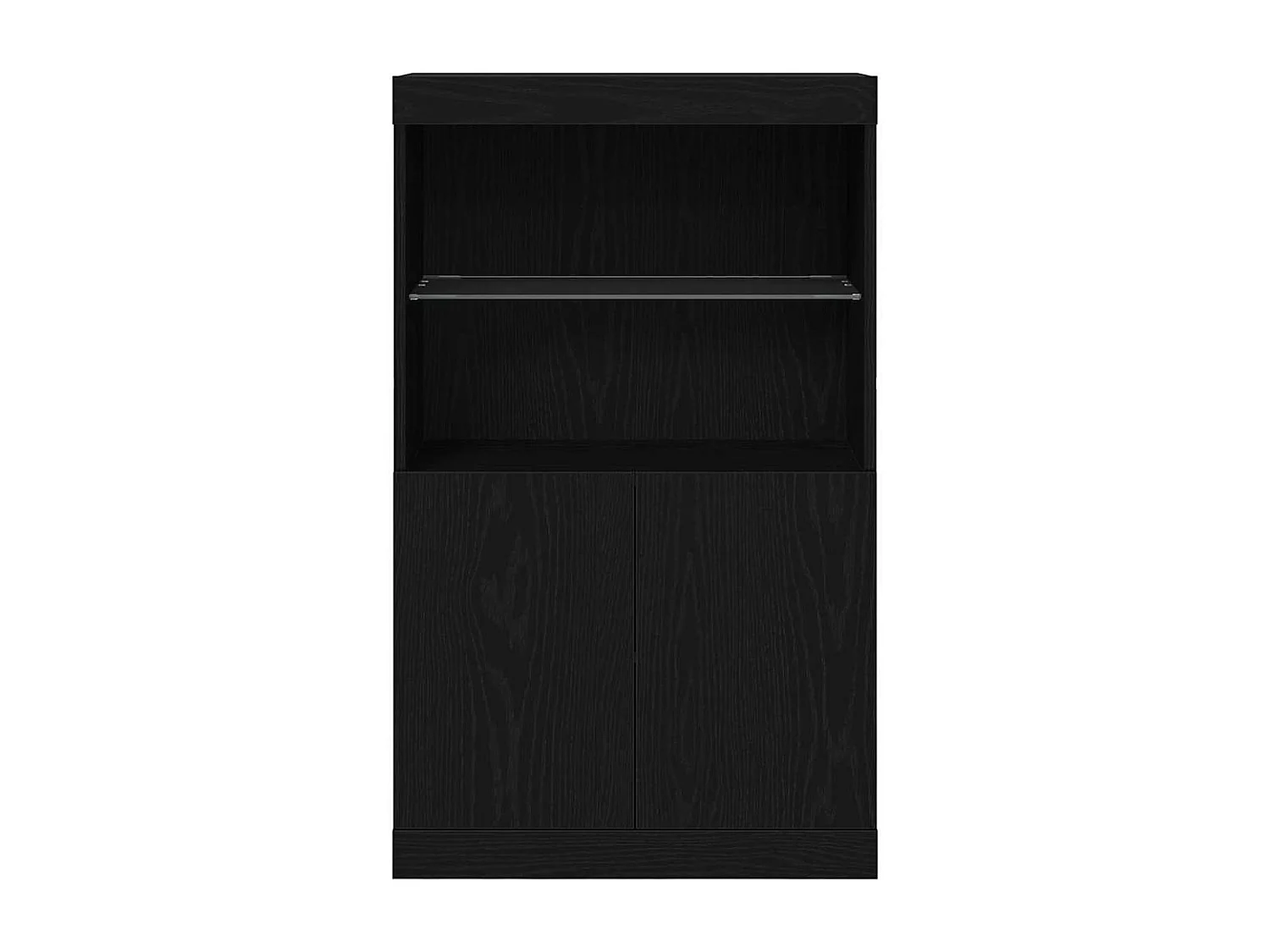 Buffet Noir 60 x 37 x 100 cm Bois d'ingénierie